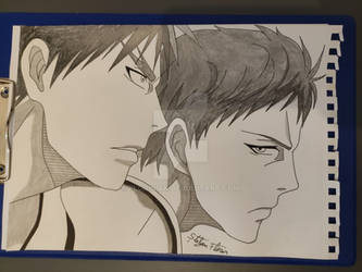 Kuroko no basket - Kagami vs Aomine