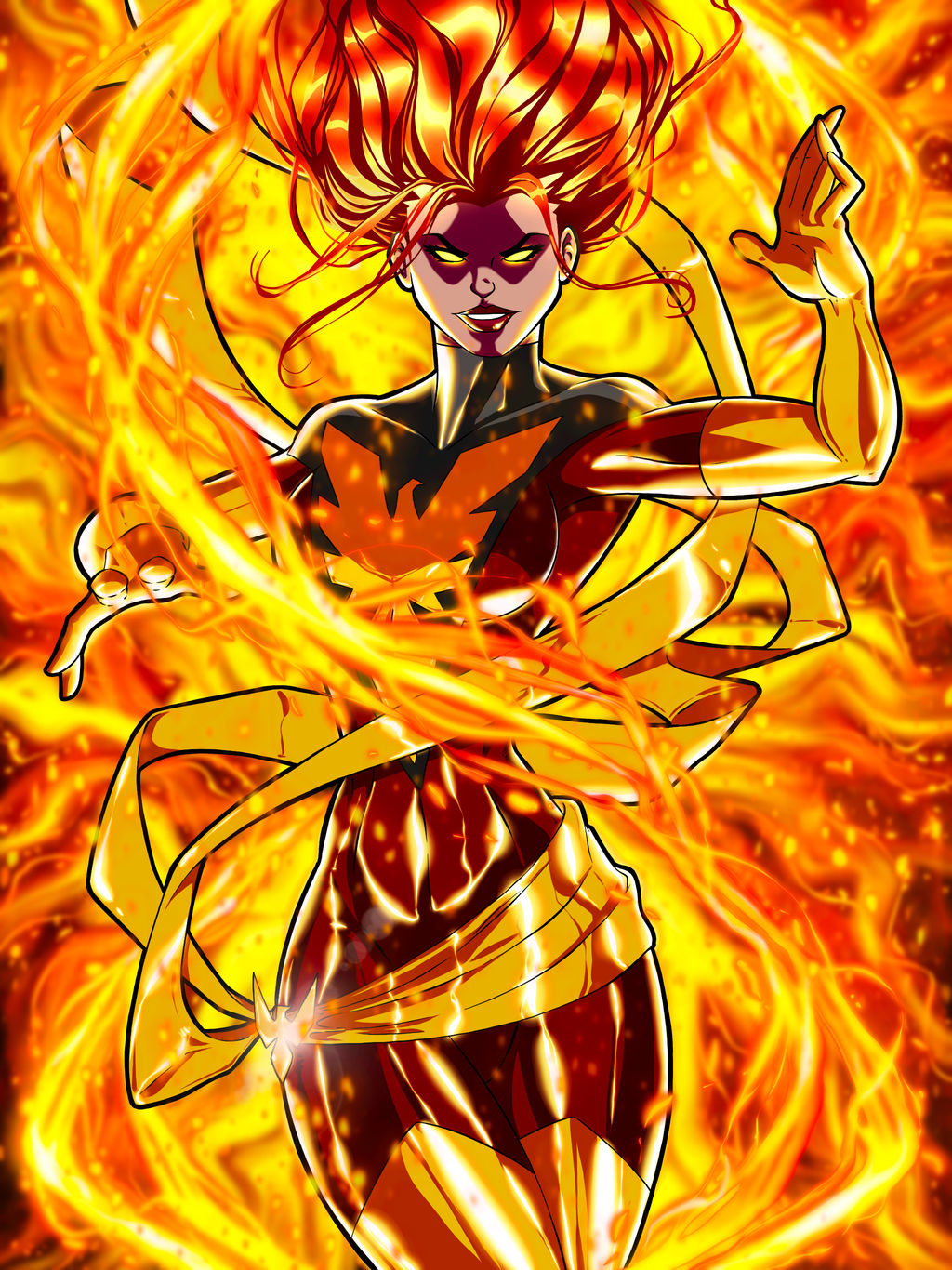 Dark Phoenix by scarlethex on DeviantArt