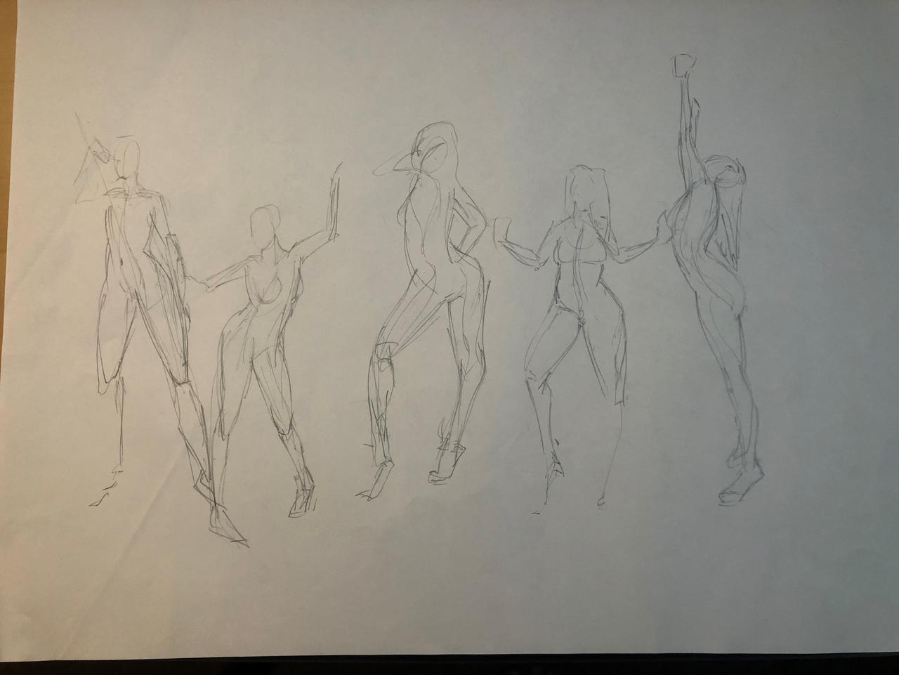 Drawing Practice Models Gesture Drawing Practice: Female 2 min by BluejayBard on DeviantArt