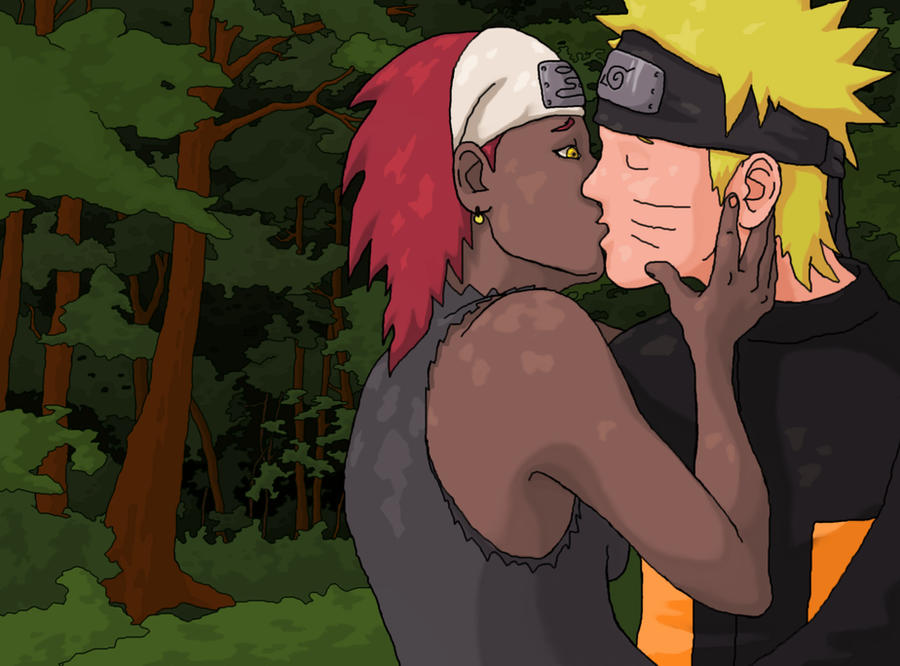 Naruto and Karui In Love