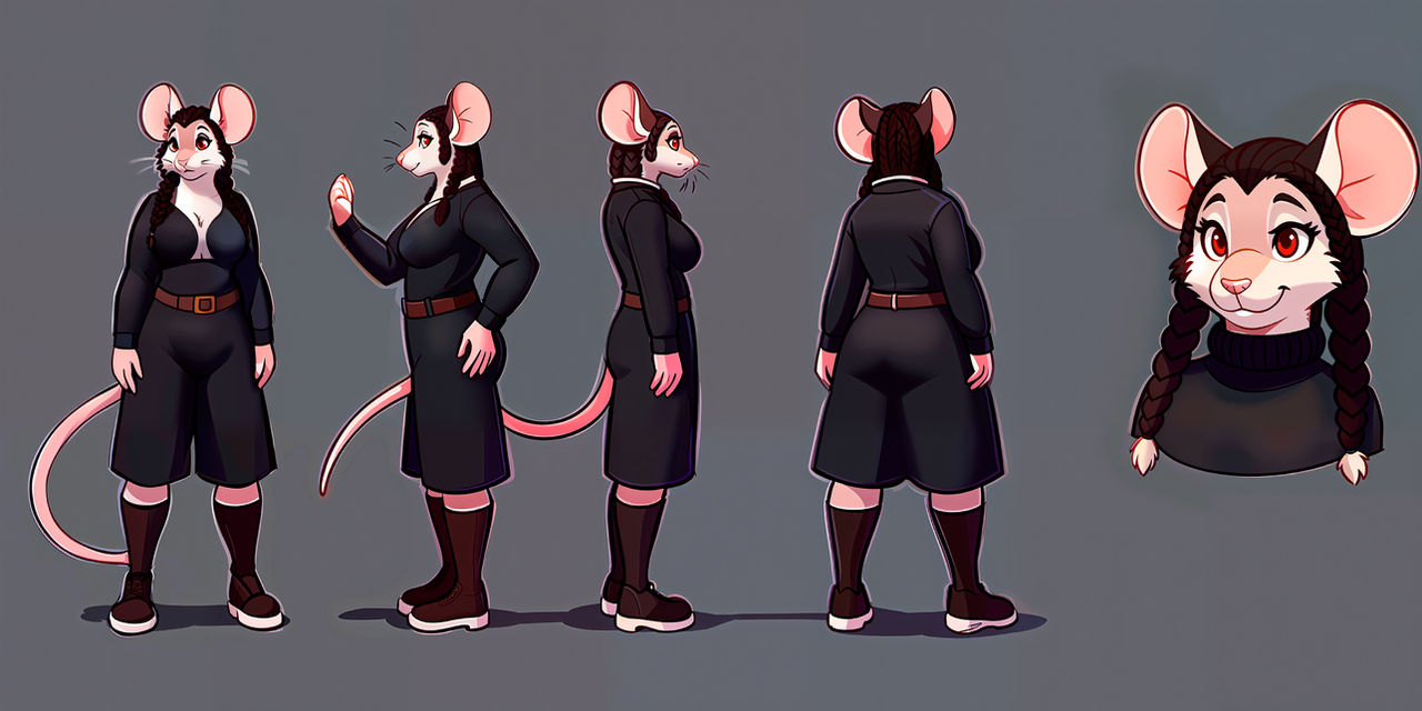 Mouse Girl by IAIsuka on DeviantArt