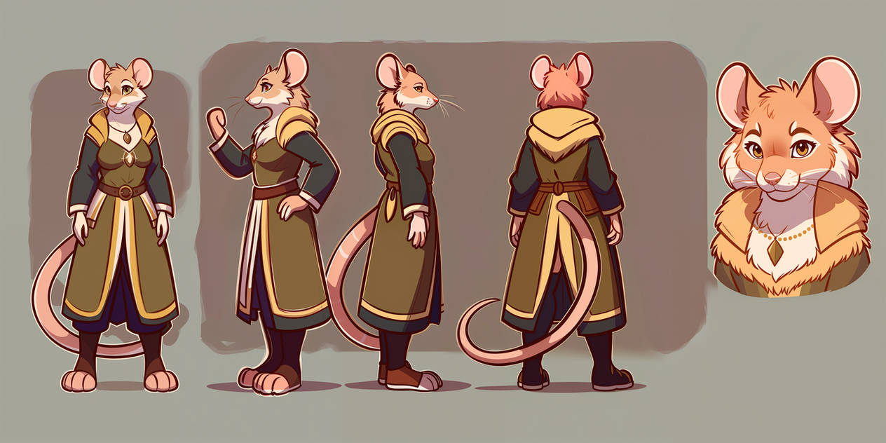 Mouse girl by IAIsuka on DeviantArt