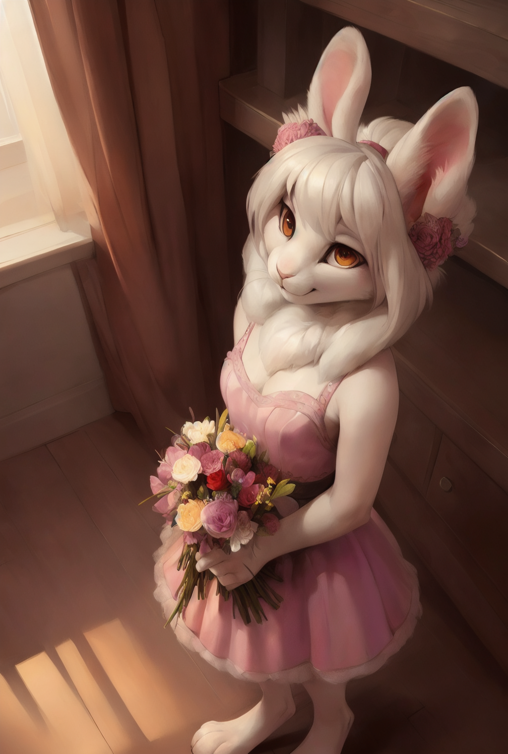 Anthropomorphic Rabbit Girl Bunny girl by IAIsuka on DeviantArt