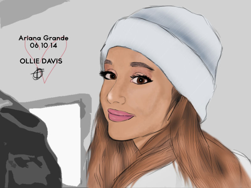 images How To Draw Ariana Grande Lips ariana grande by mrartisticnerd on
