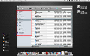 Navigation pane to sidebar OSX