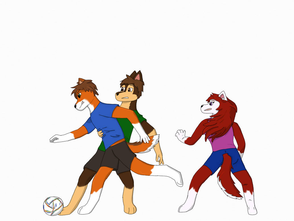 Football Amongst Friends by TheW0lfMast3r on DeviantArt