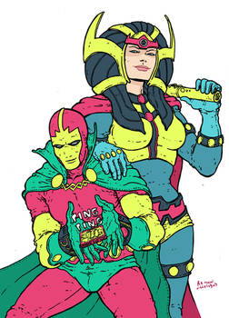 Mister Miracle and Big Barda