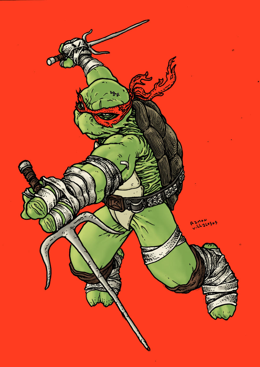 Maskless Raphael Raphael by RamonVillalobos on DeviantArt