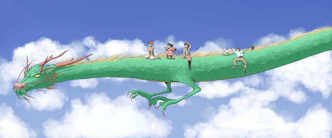 Dragon Ride by skriber on DeviantArt