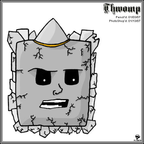 Thwomp PhotoShop by mkava on DeviantArt