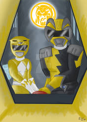 Power Rangers HyperForce - Yellow Rangers