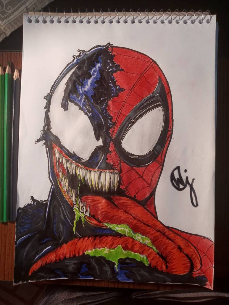 Venom/Spider-Man by willcesarts on DeviantArt