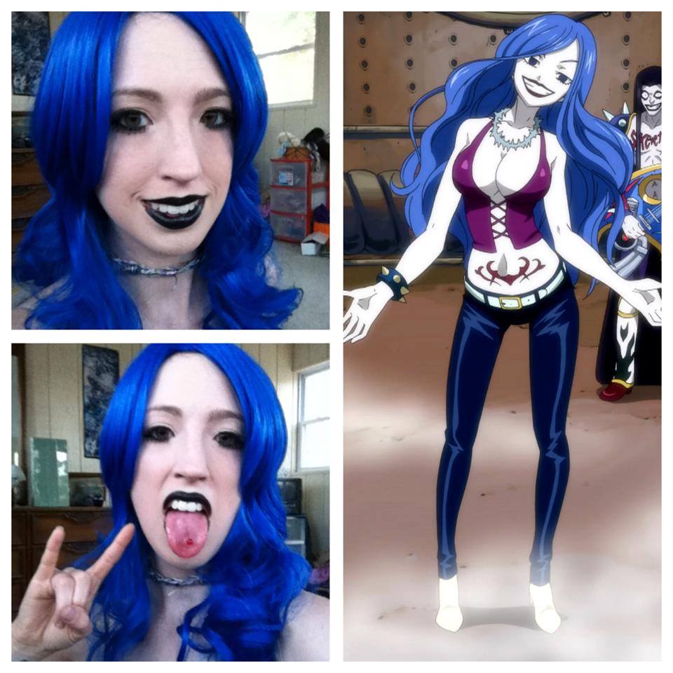 Succubus Juvia Makeup Test By