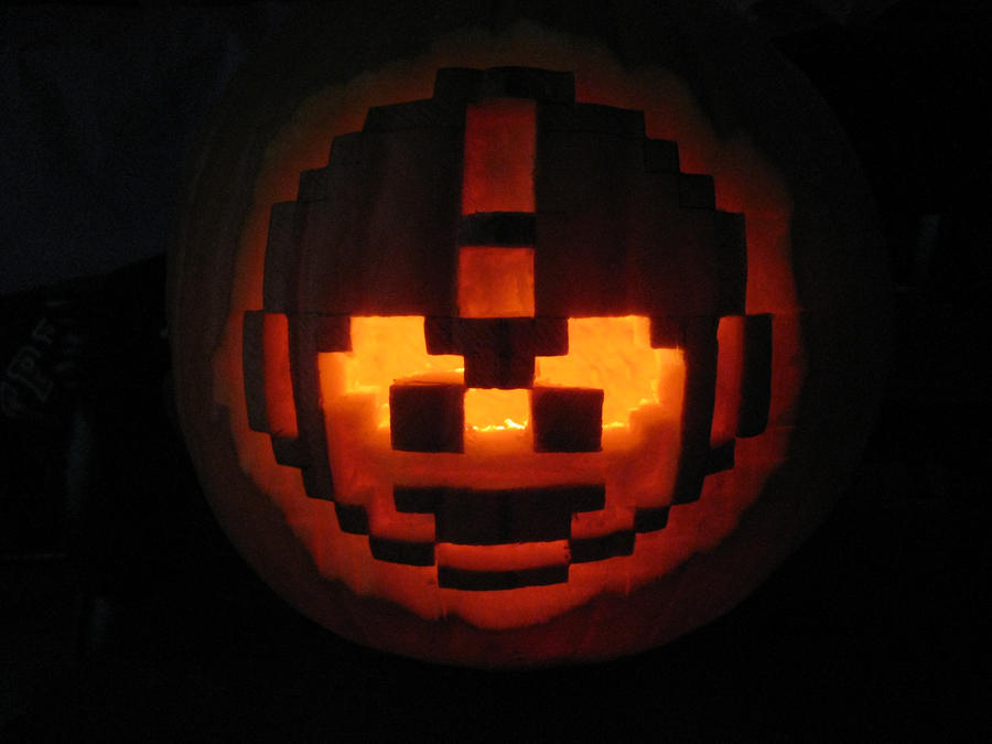 Mega Man Pumpkin
