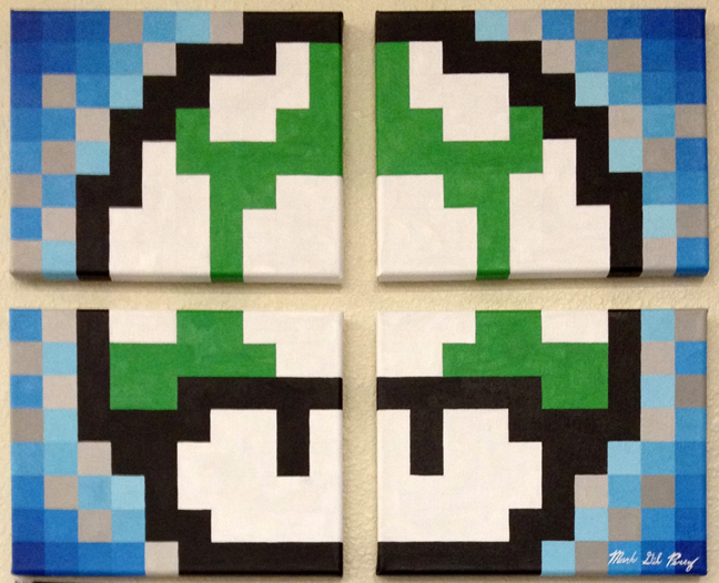 1 up 4 canvas