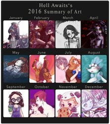 HellAwaits's 2016 Summary of Art