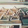 Wood Pyramid Models (J-1) on parade