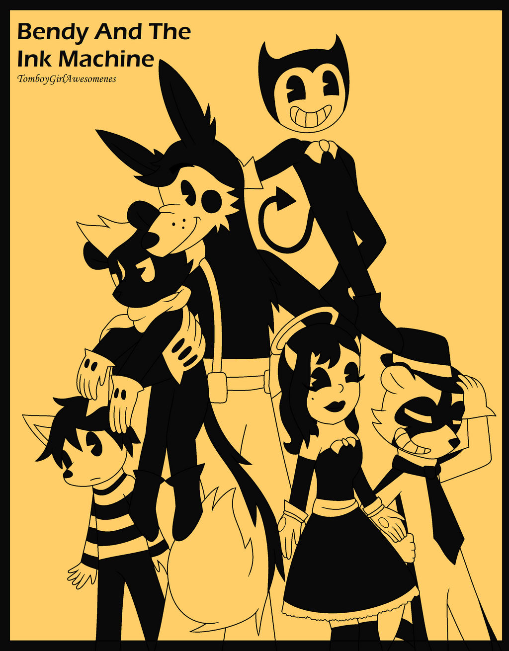 BATIM poster by TomboyGirlAwesomenes on DeviantArt