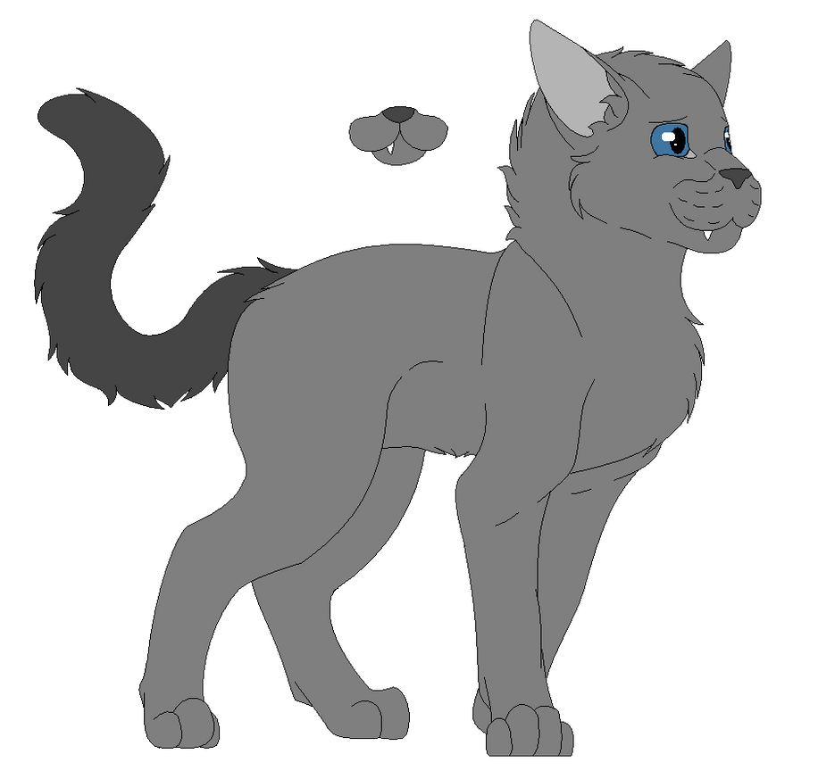 Graytail Ref by Snowy-Clover
