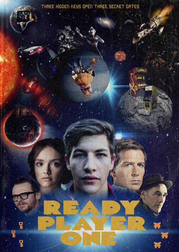 Are these Ready Player One posters supposed to be cool or