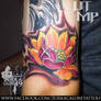Lotus tattoo by zorka calore tattoo