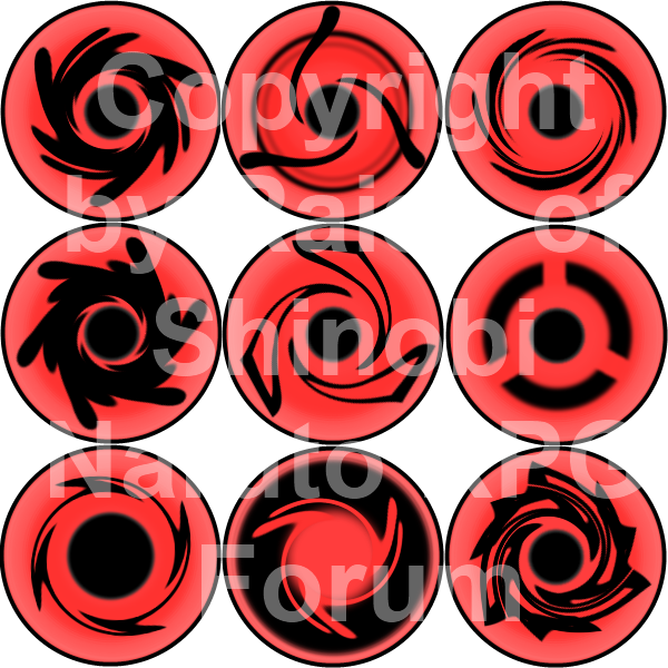 Sharingan Set by newalex on DeviantArt