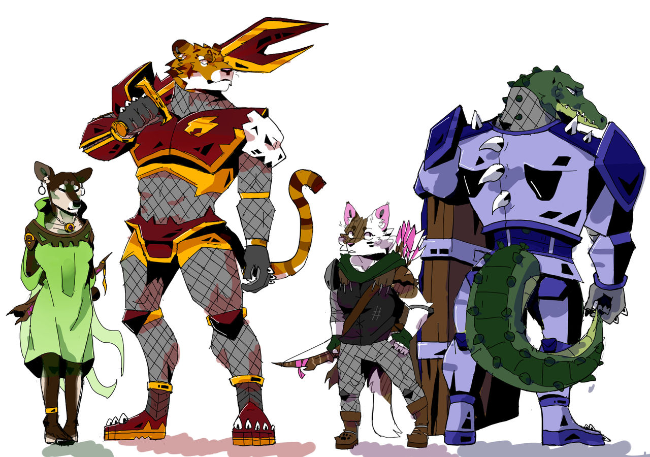 Furry Races Visualised Multiple Species in one image on Crazy-Furries - DeviantArt