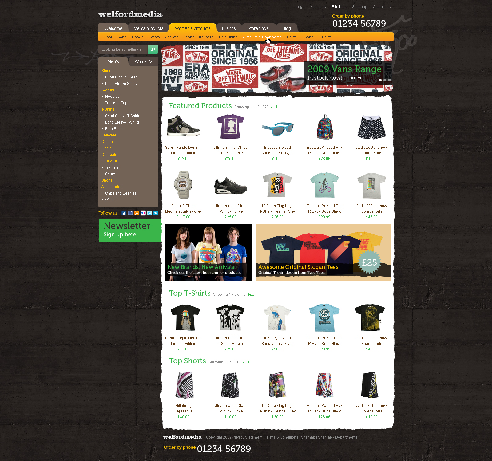 ecommerce template