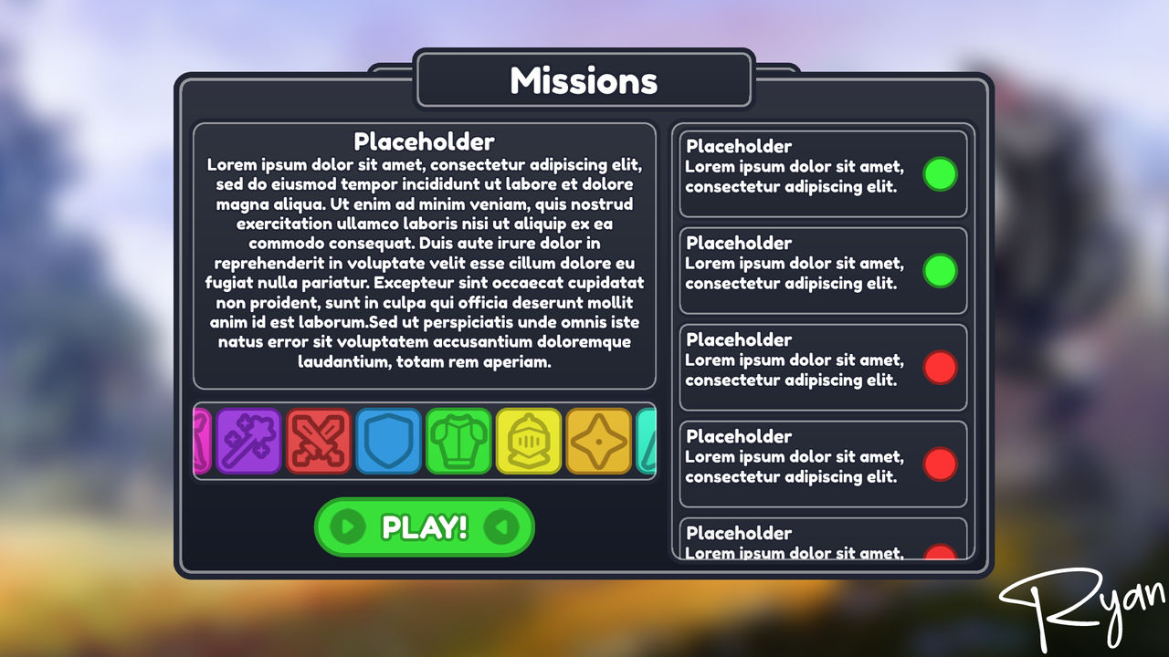 Missions Concept UI by riverfaults on DeviantArt