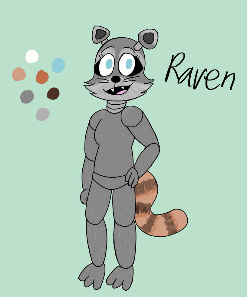 Raven the Raccoon by Dancy217 on DeviantArt