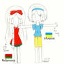 Flag series - Ukr and Belarus