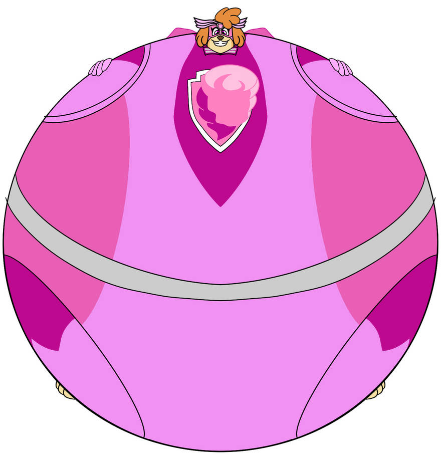 PAW Patrol - Anthro Mighty Skye (Inflation) by PAWPatrolUCS2019 on