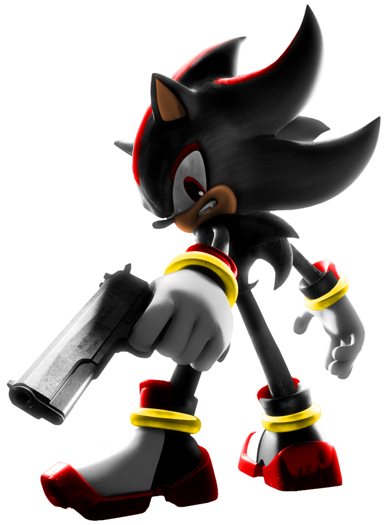 Shadow The Hedgehog without Lighting