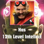 Dr Eggman has 12th Level Intelect