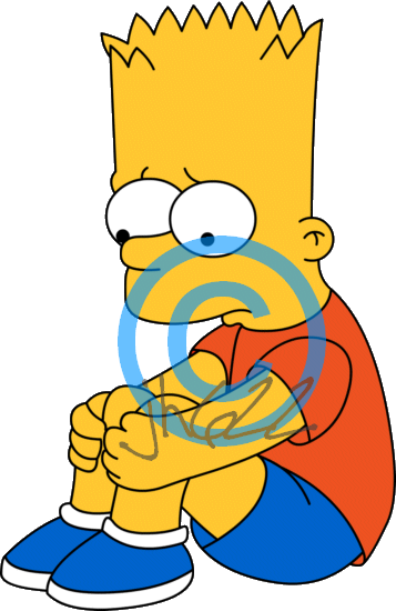 Download Hd Sad Bart Png Image With No Background - Pngkeycom