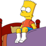 Bart in socks