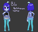 Hp Steam Laptop But Now It's An Anime Lookin Girl by MintoTheMarsh