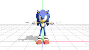 MMD Custom Sonic Colors WIP (CANCELLED MODEL)
