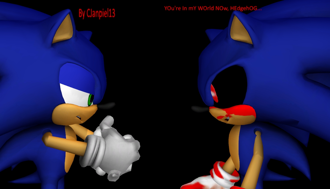MMD Custom Creepypasta Model - Sonic.Exe V2.0 +DL+.