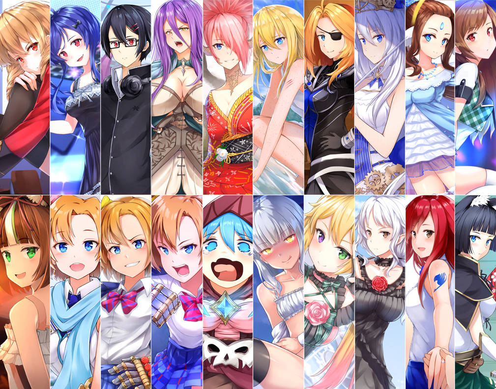 All Illustration from the Special Commission by rizihike
