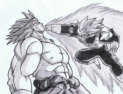 Broly V Vegeta