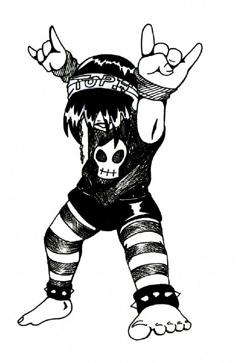 Topock Rapper Drawing Toph - Rock by LadyProphet on DeviantArt