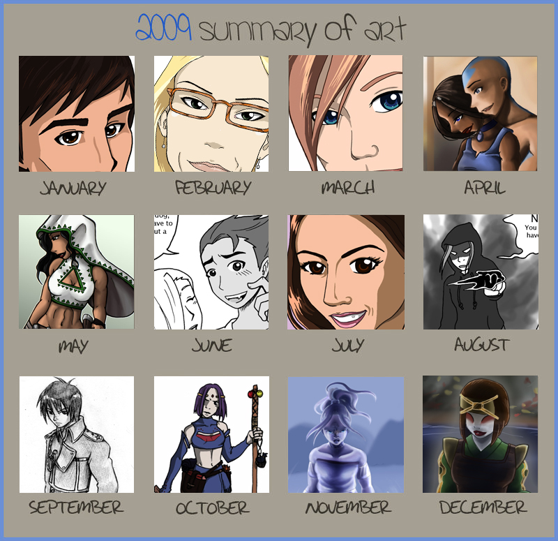 Art summary 2009