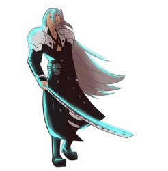 Sephiroth Smash Bros Collab by MrMcDeathCorporation