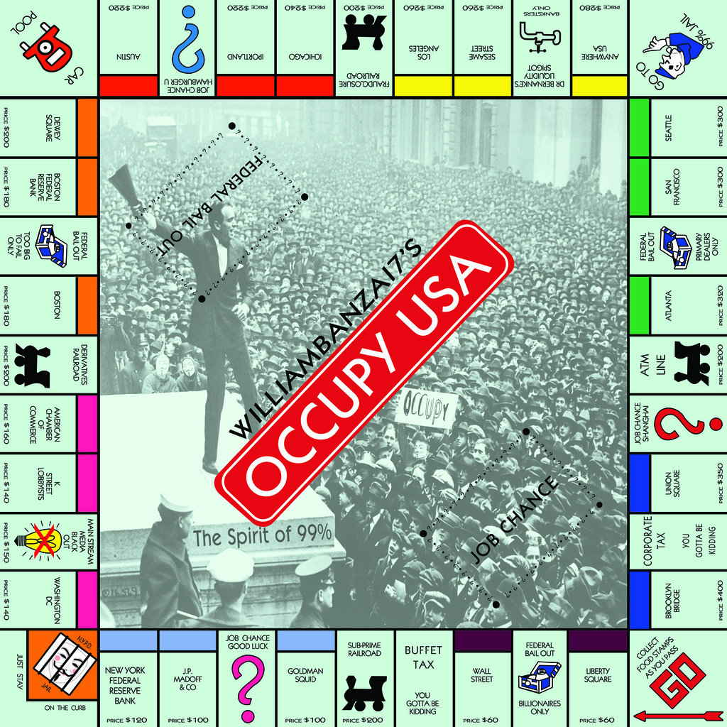 The BaNZai7 OCCuPY MoNoPoLY BoaRD is HeRe!