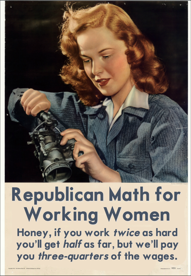 Republican Math for Working Women