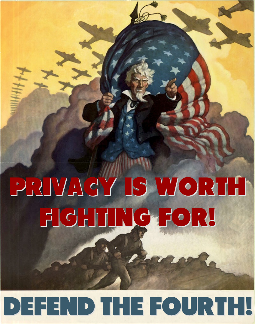 Privacy Is Worth Fighting For!