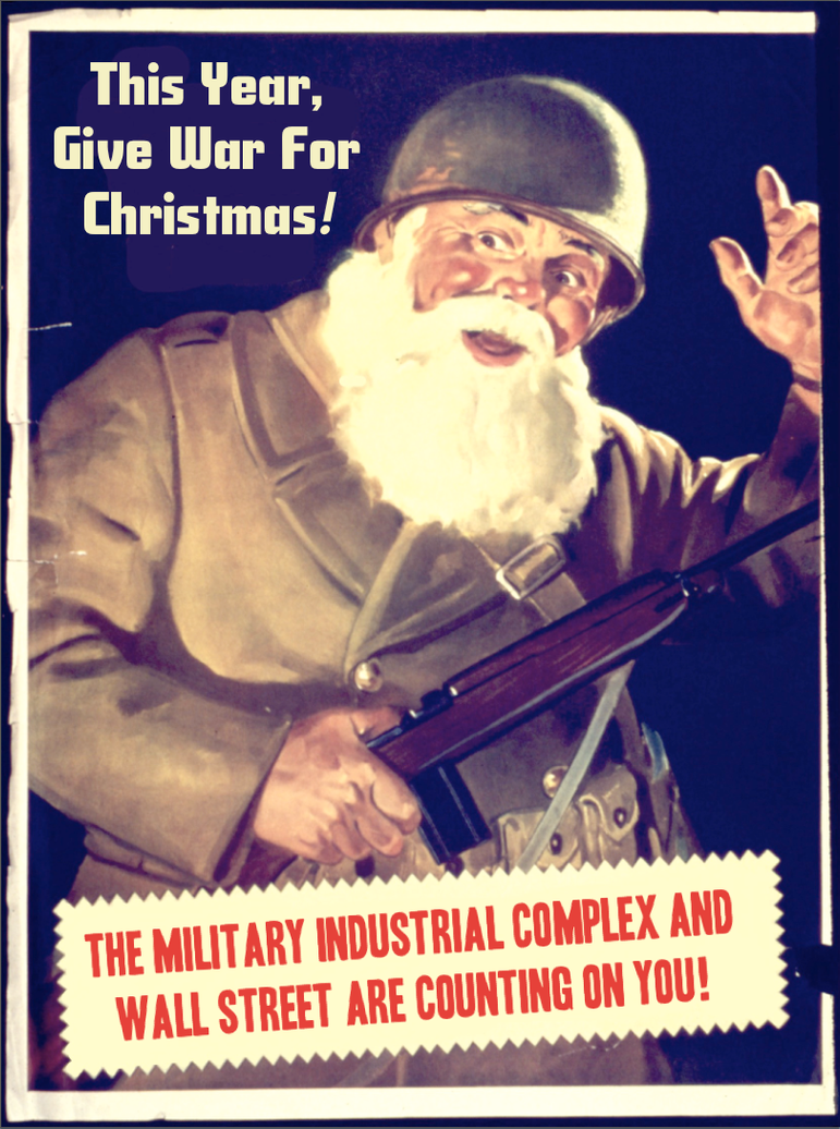 Give War for Christmas! by poasterchild