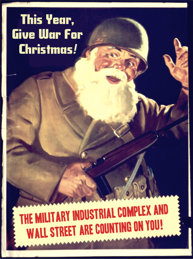 Give War for Christmas! by poasterchild