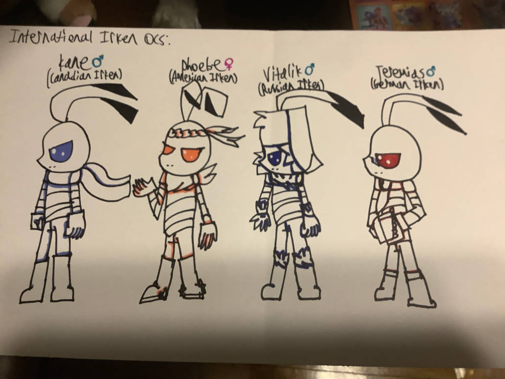 4 International Irken OCs by Vietel-Republic on DeviantArt